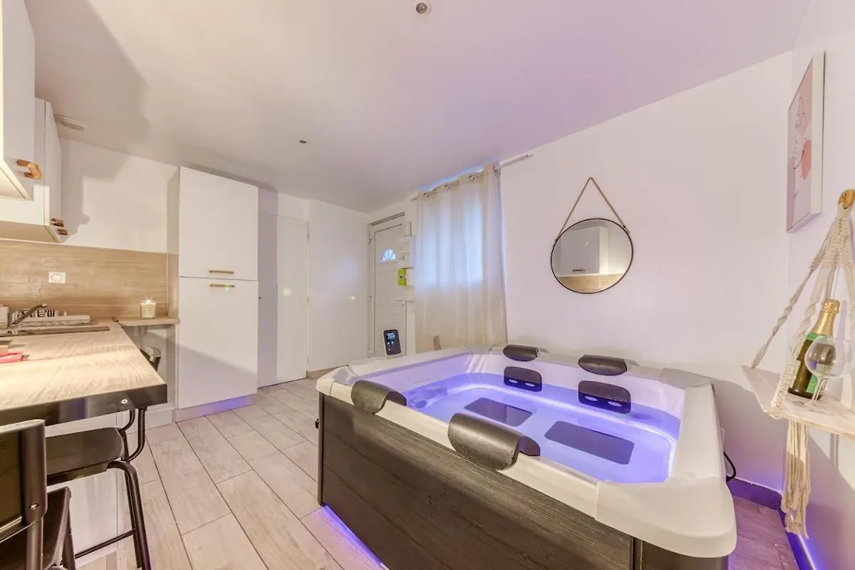 Apartment Jacuzzi L'Emeraude Neuf & Cosy Vénissieux